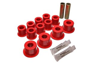 Dodge Ram 1500 Leaf Spring Bushing Set - Rear - Energy Suspension - Performance Polyurethane - Black - `02-`05 Dodge Ram 1500 Leaf Spring Bushing Set - Rear - Energy Suspension - Performance Polyurethane - Black - `02-`05